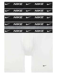 Everyday Cotton Stretch Boxer Briefs 5 Pack in Multi