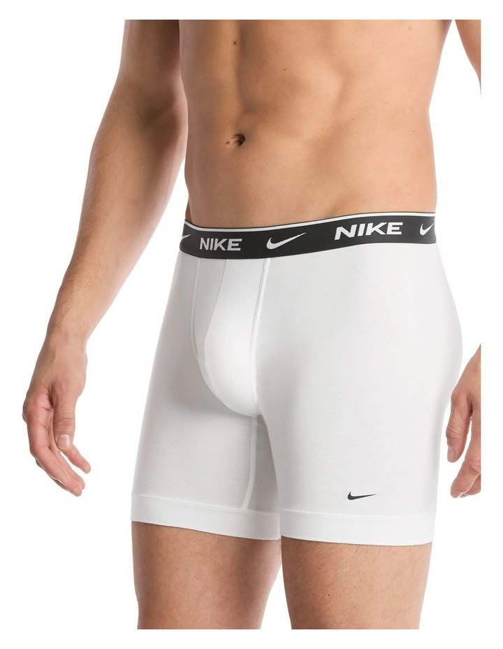 Everyday Cotton Stretch Boxer Briefs 5 Pack in Multi image 4