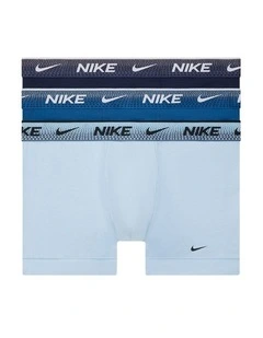 Everyday Cotton Stretch Boxer Briefs 3 Pack in Multi