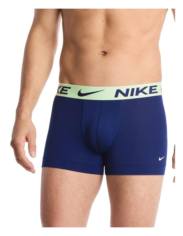 Everyday Micro Trunks 3 Pack in Blue image 2