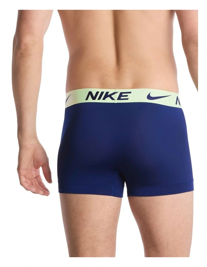 Everyday Micro Trunks 3 Pack in Blue image 3