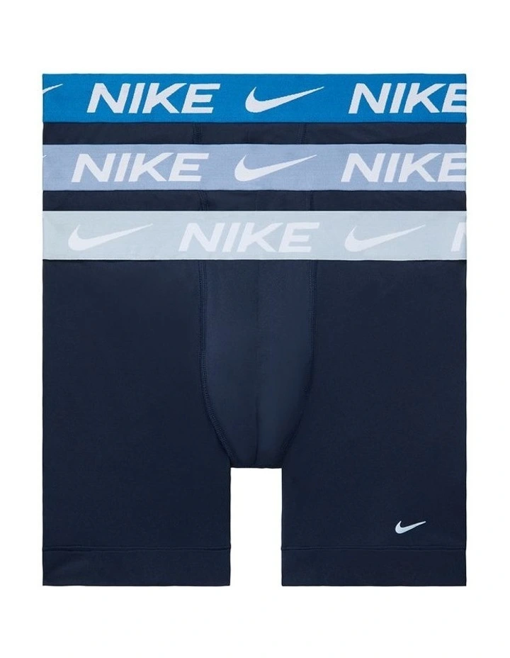 Everyday Micro Boxer Briefs 3 Pack in Multi image 1