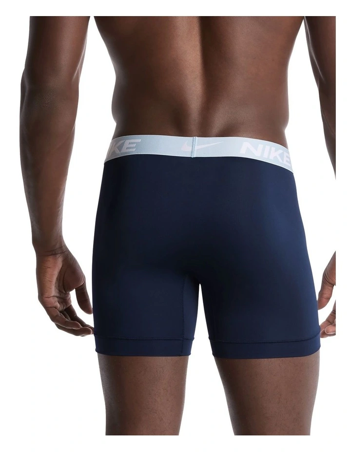 Everyday Micro Boxer Briefs 3 Pack in Multi image 3