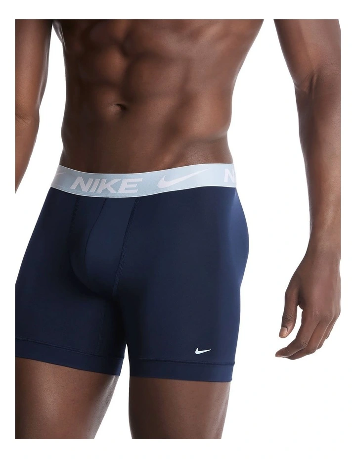 Everyday Micro Boxer Briefs 3 Pack in Multi image 4