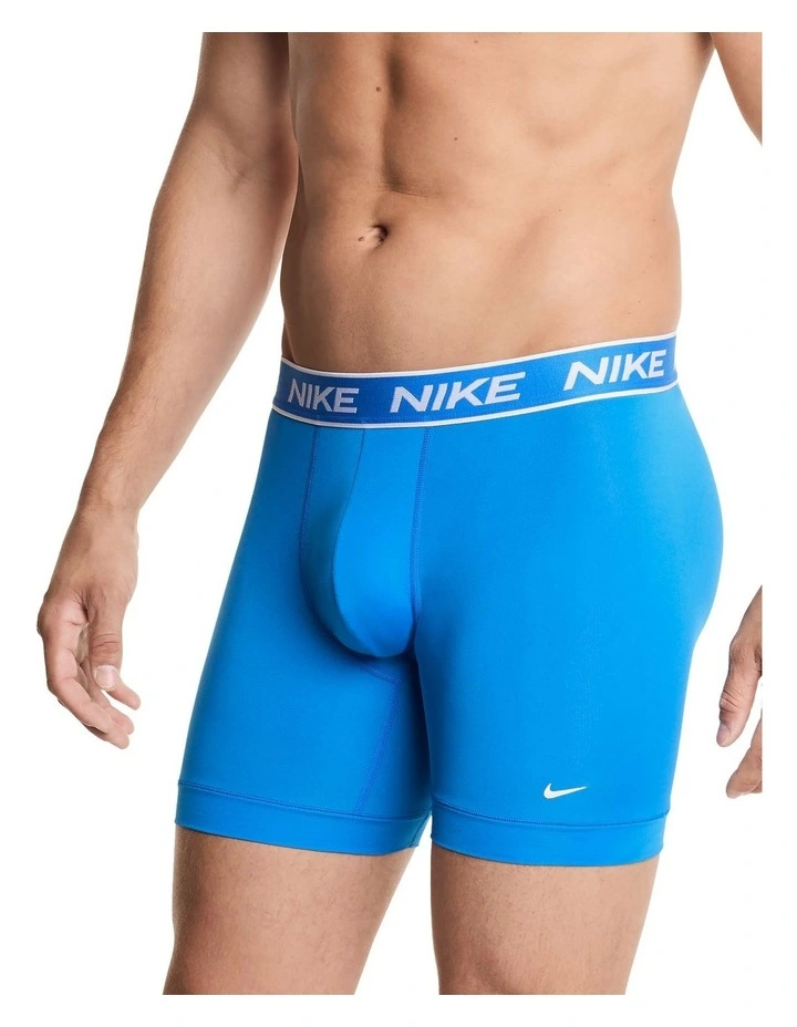 All Day Micro Boxer Briefs 3 Pack in Multi image 4