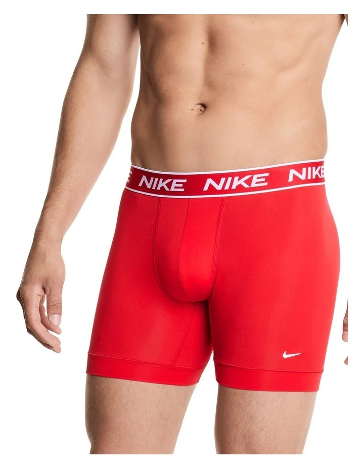 All Day Micro Boxer Briefs 3 Pack in Multi image 4