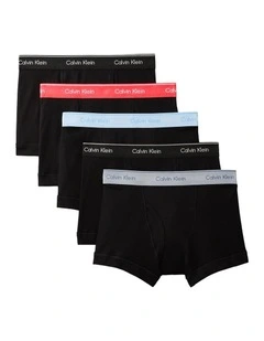 Cotton Trunks 5 Pack in Multi
