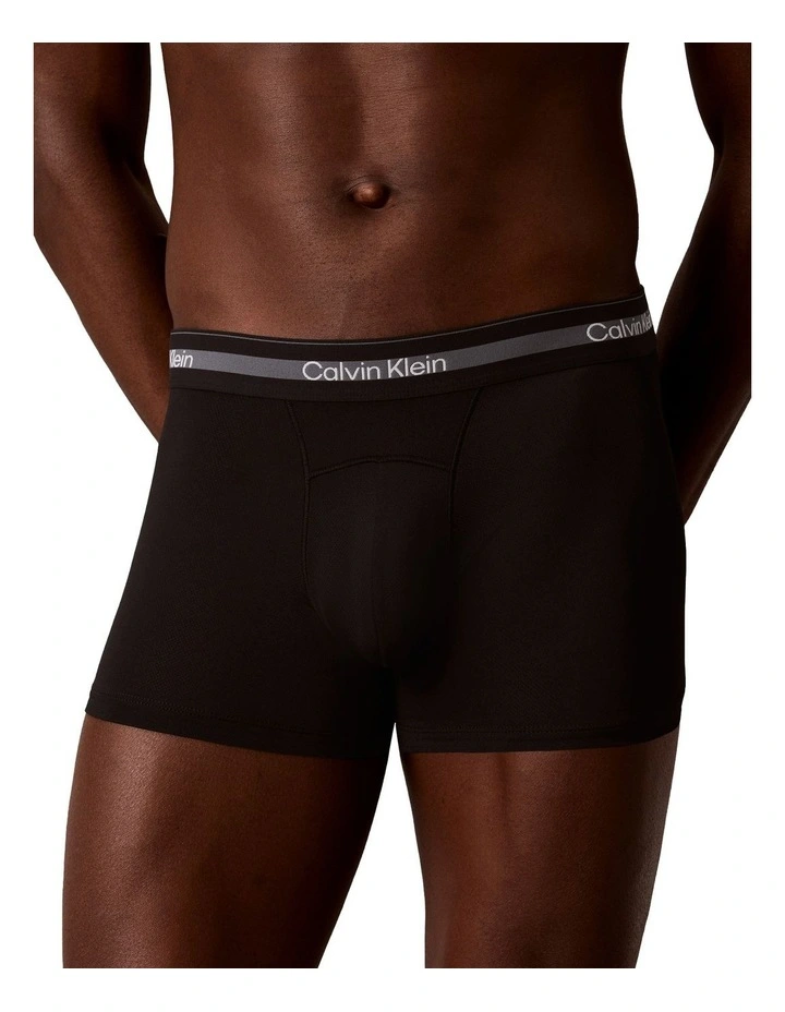 Icon Active Mesh Trunks 3 Pack in Black image 6
