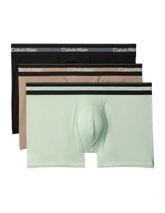 Icon Sport Trunks 3 Pack in Multi