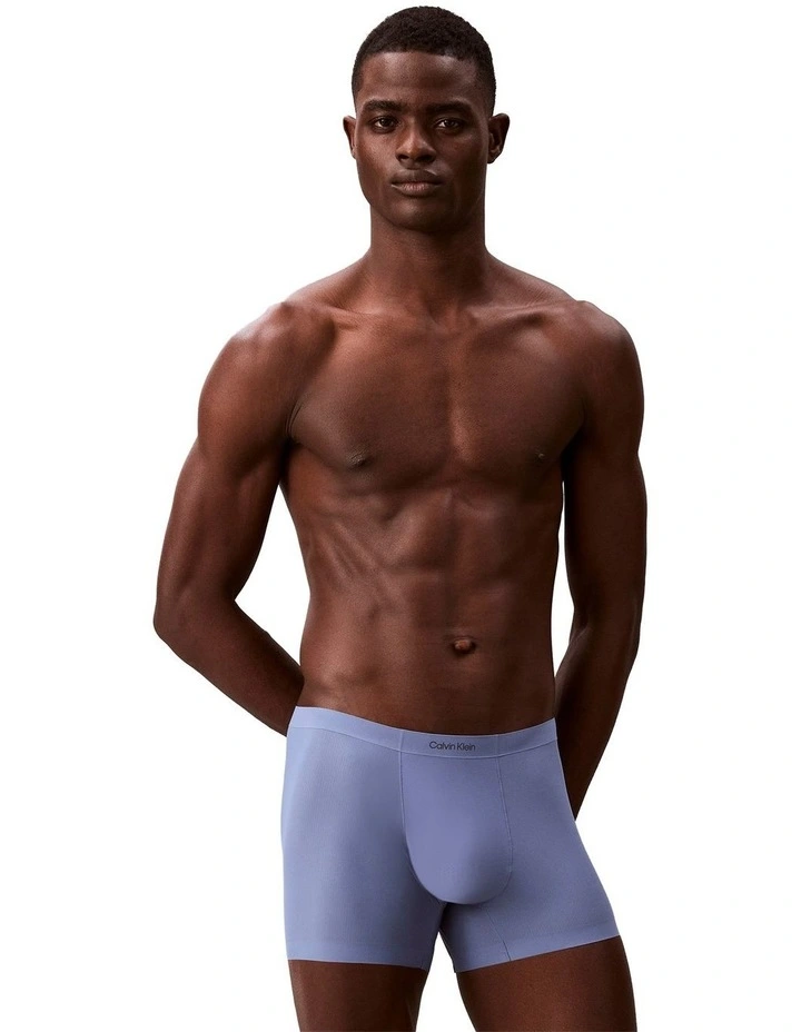 CK Black Invisible Mesh Trunks in Blue image 1