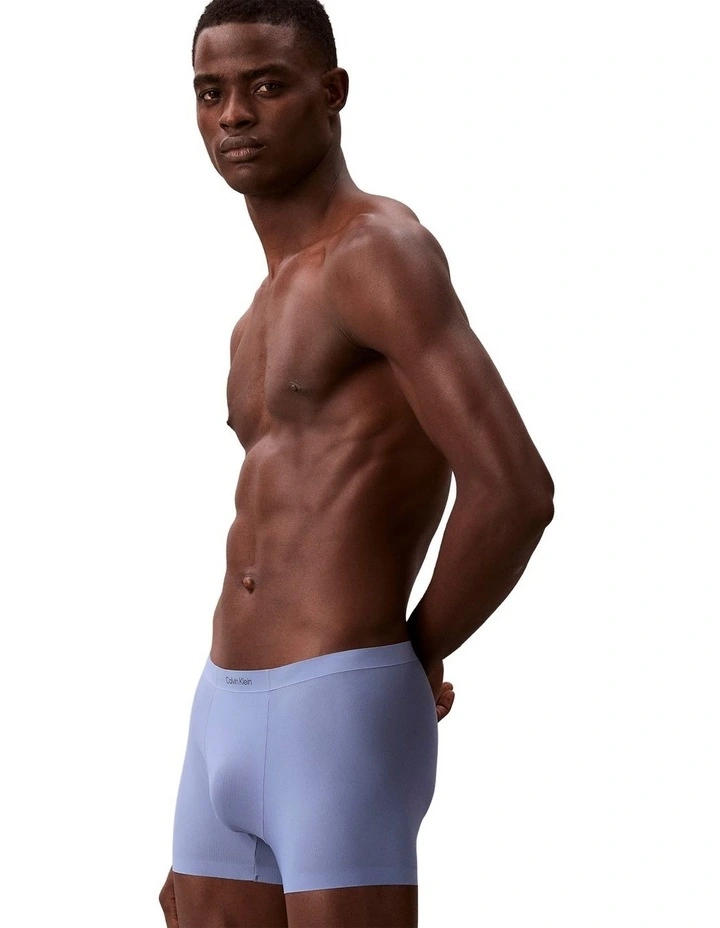 CK Black Invisible Mesh Trunks in Blue image 3