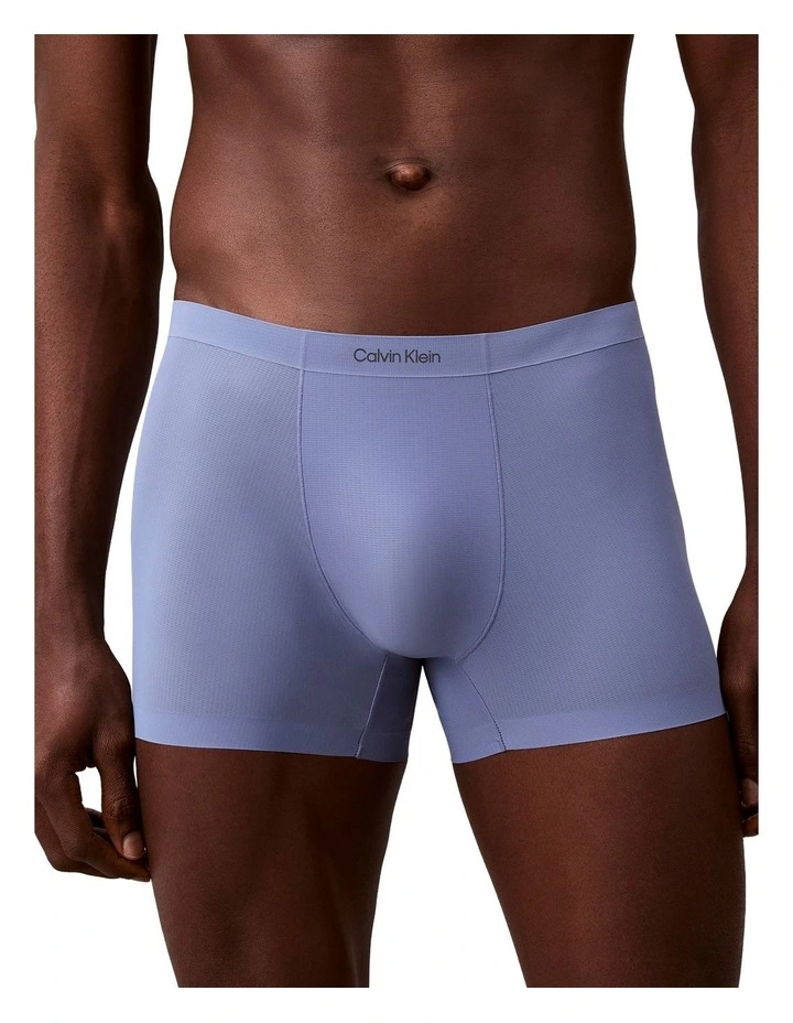 CK Black Invisible Mesh Trunks in Blue image 5