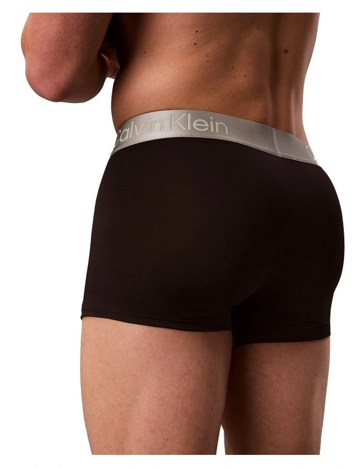 Brushed Micro Trunks 3 Pack in Multi image 6