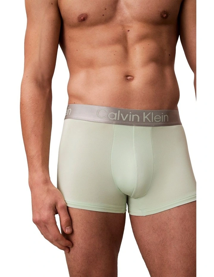 Brushed Micro Trunks 3 Pack in Multi image 5