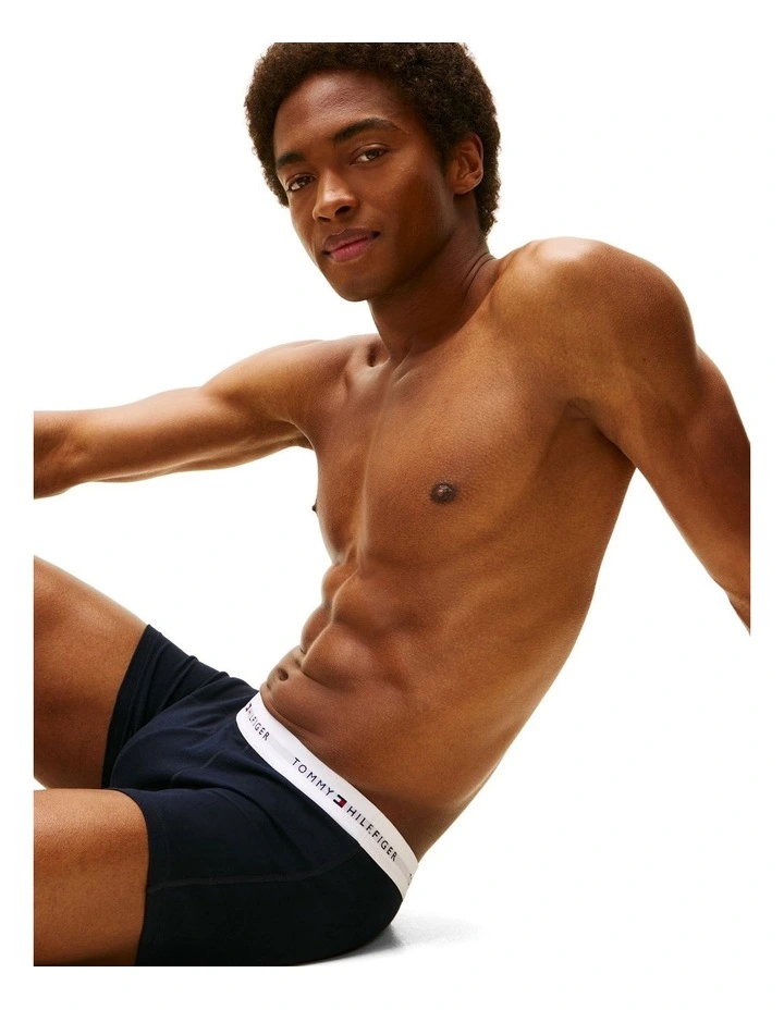 Essential Signature Trunks Pack Of 5 in Assorted image 5