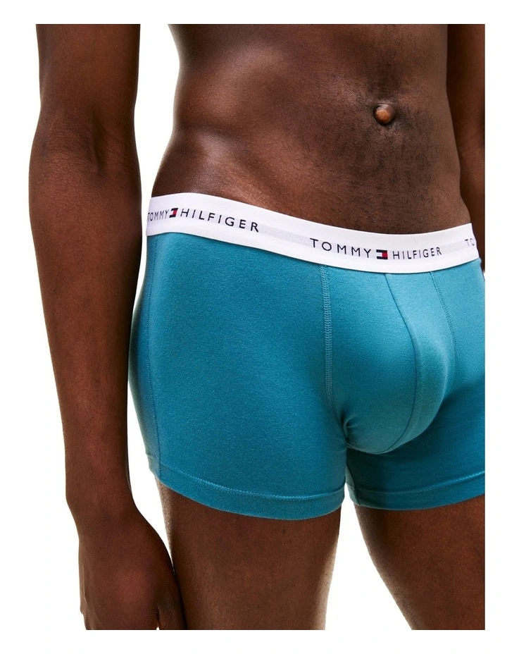 Repeat Logo Trunks 5-Pack in Multi image 1