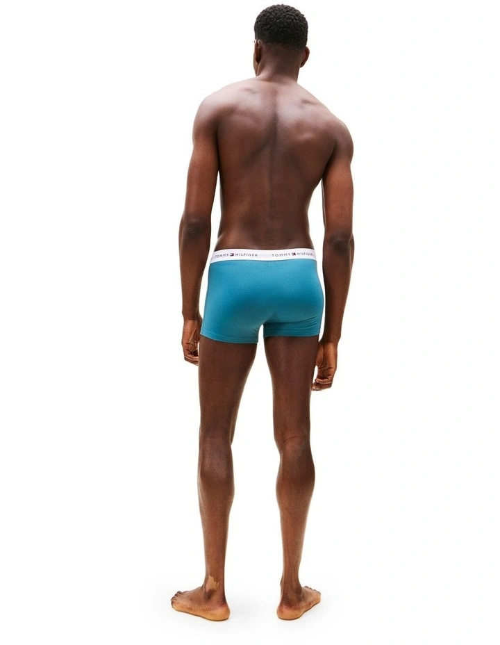 Repeat Logo Trunks 5-Pack in Multi image 2