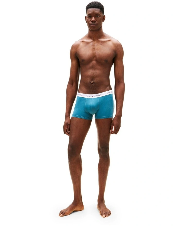 Repeat Logo Trunks 5-Pack in Multi image 3