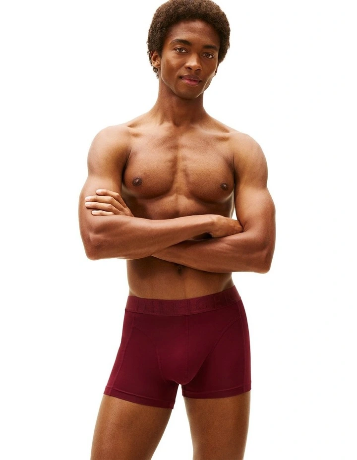 Metallic Waistband Trunks 3-Pack in Multi image 6