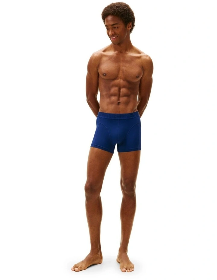 Metallic Waistband Trunks 3-Pack in Multi image 7