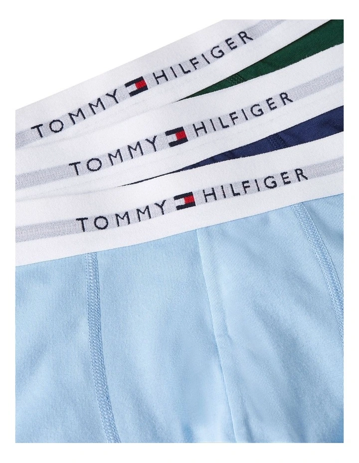 Logo Trunks Pack Of 3 in Assorted image 7