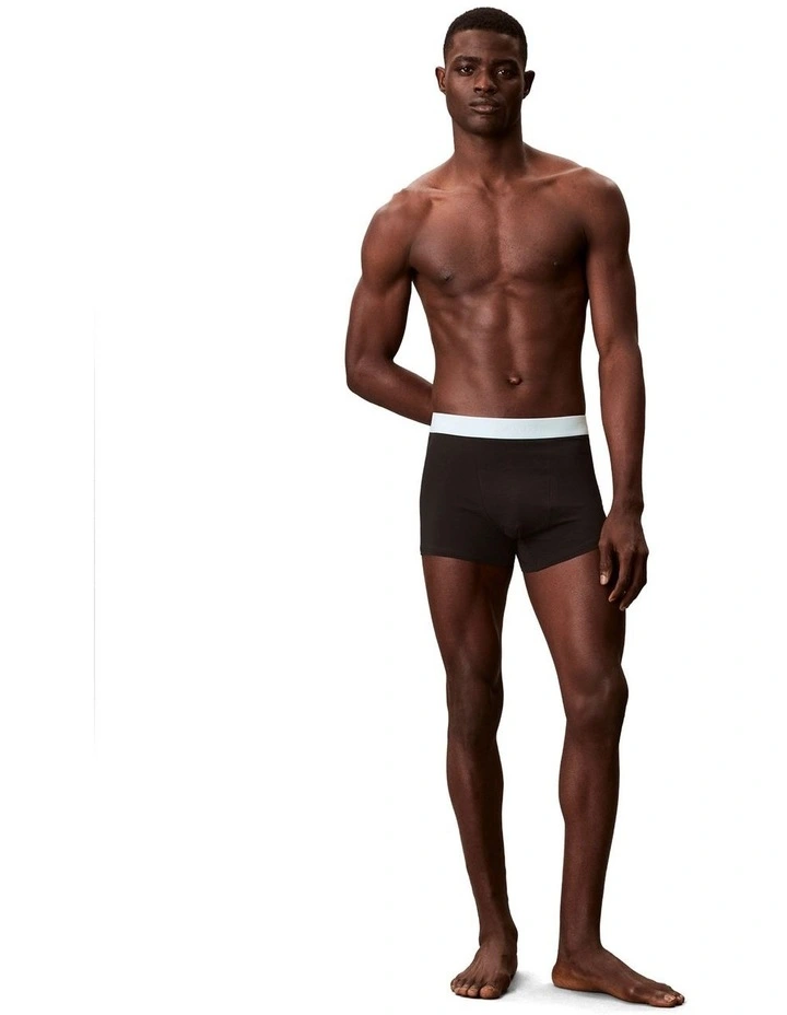 Relaxed Fit Trunks 3 Pack in Multi image 5