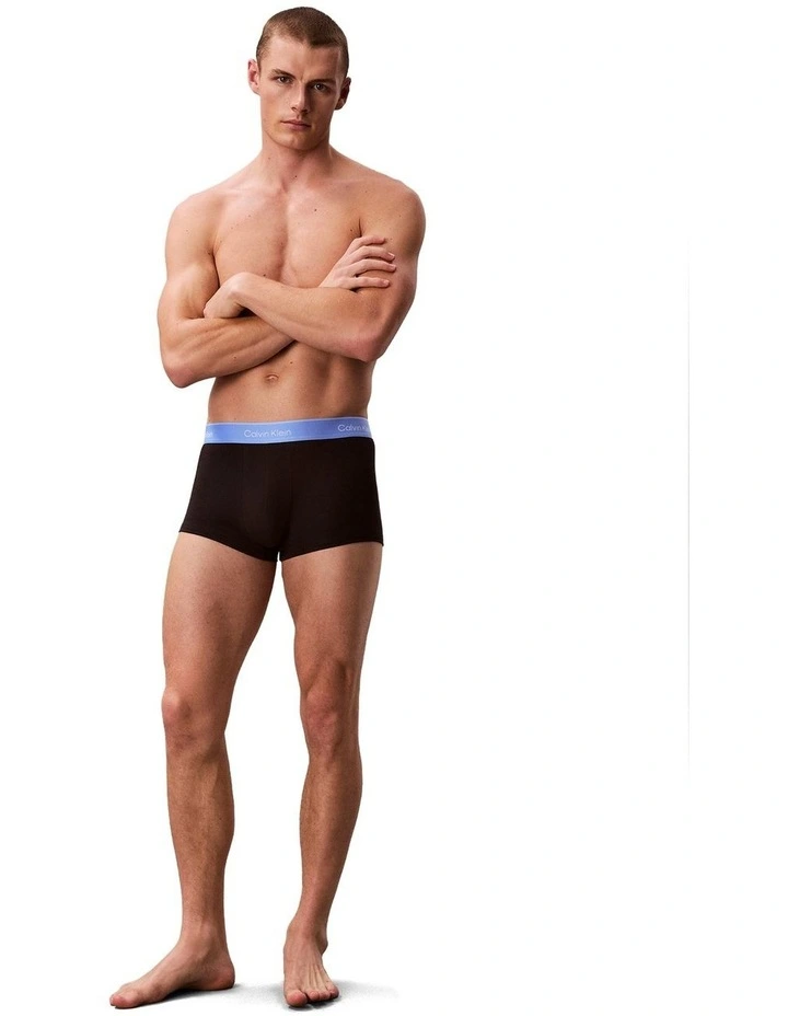 Low Rise Trunk 3 Pack in Multi image 5