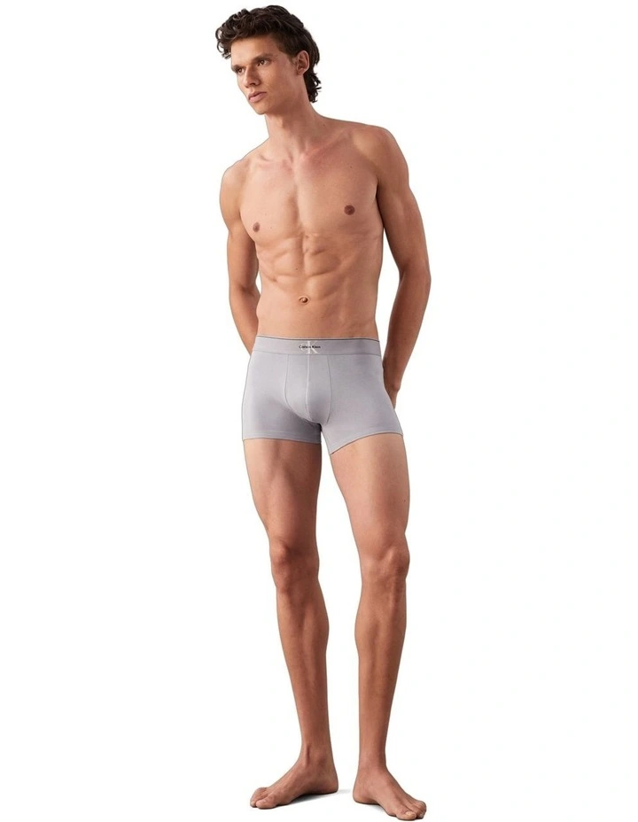 Graphic Monogram Cotton Stretch Trunk Pack Of 3 in Multi image 4