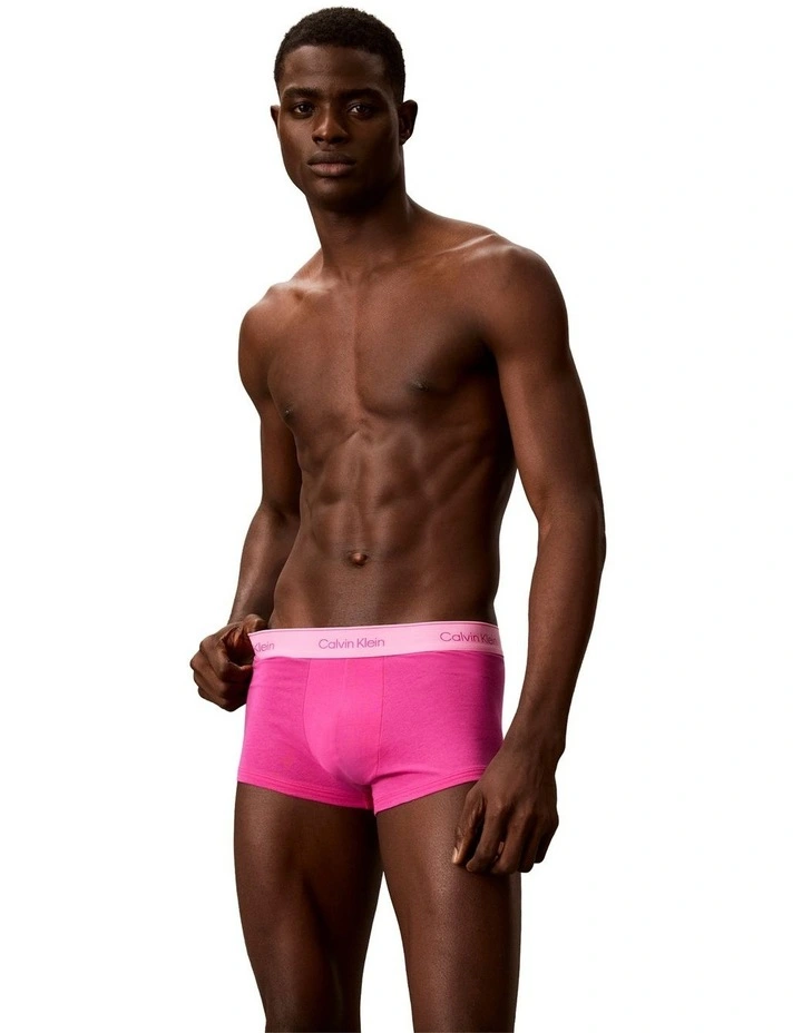 Low Rise Pride Cotton Trunks Pack of 5 in Multi image 2