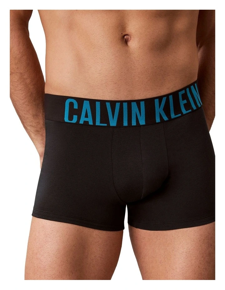 Intense Power Cotton Trunks 3 Pack in Multi image 6