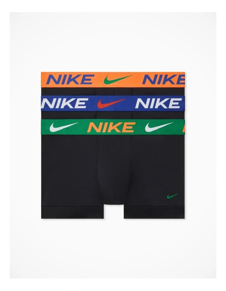 Essential Micro Trunks 3 Pack in Multi image 1