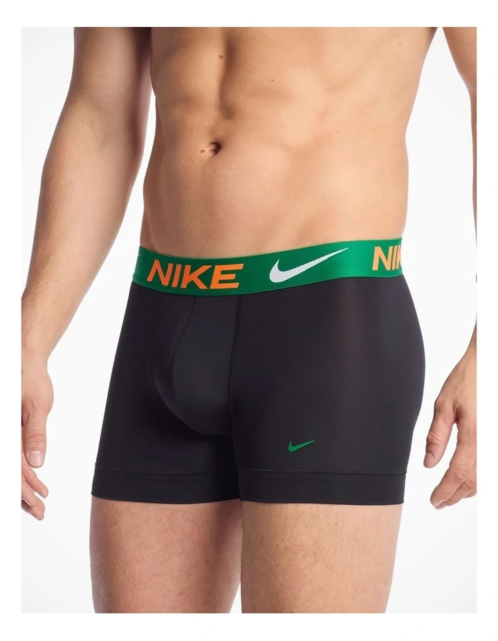 Essential Micro Trunks 3 Pack in Multi image 4