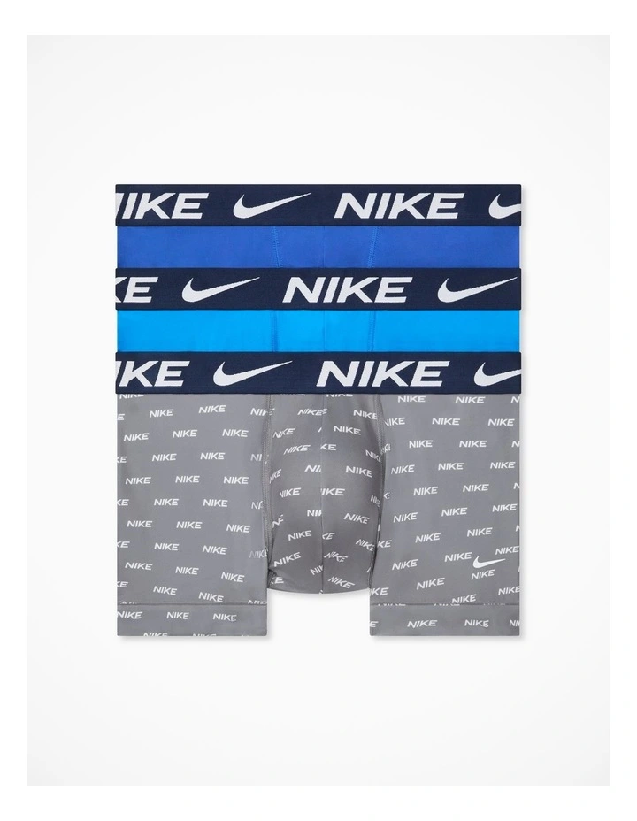 Essential Micro Trunks 3 Pack in Multi image 1