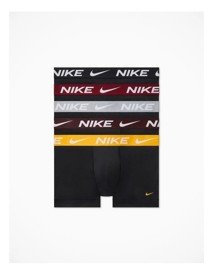Essential Micro Trunks 5 Pack in Multi image 1