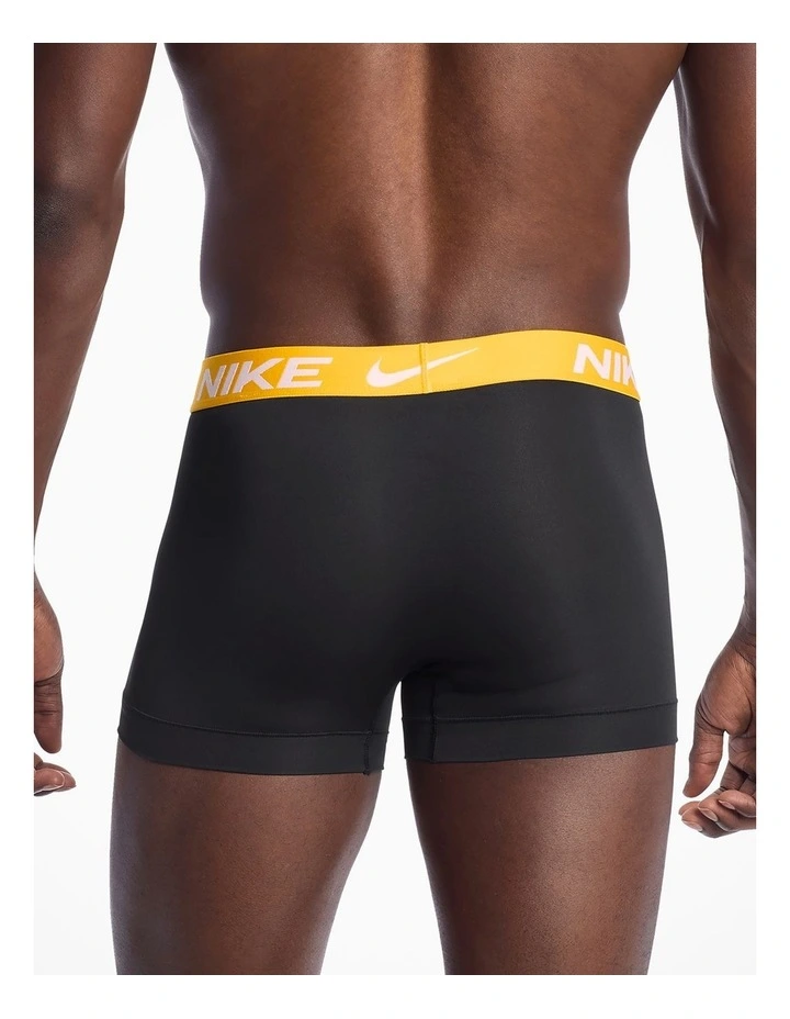 Essential Micro Trunks 5 Pack in Multi image 3