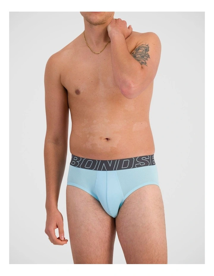 Sweat Off Brief 3 Pack in Tyler Bay / Black Pearl / Nu Black image 2