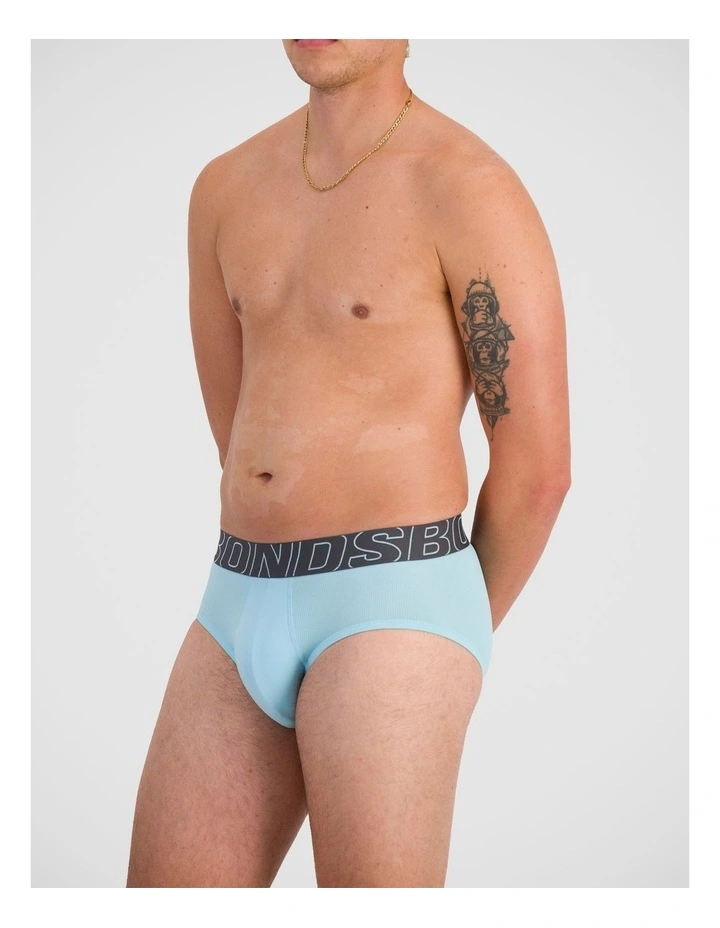 Sweat Off Brief 3 Pack in Tyler Bay / Black Pearl / Nu Black image 4