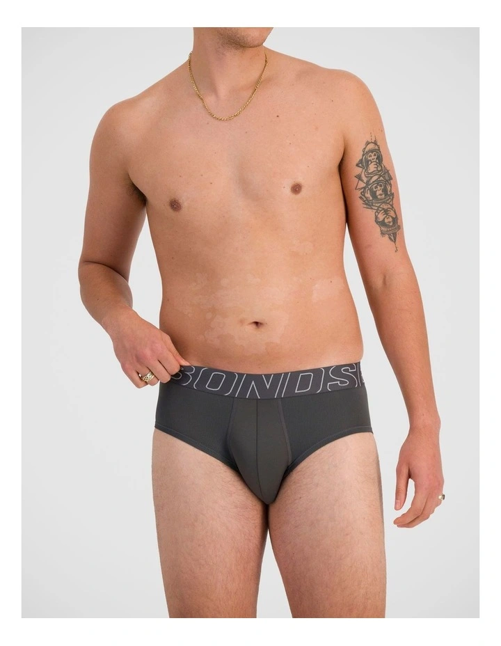 Sweat Off Brief 3 Pack in Tyler Bay / Black Pearl / Nu Black image 6