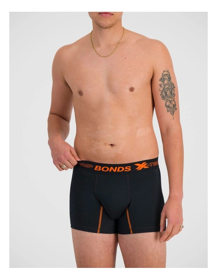 X-Temp Micro Trunk 3 Pack in Nu Black / Burnt Tangerine, Sorority Blues, Fresh Foam image 2