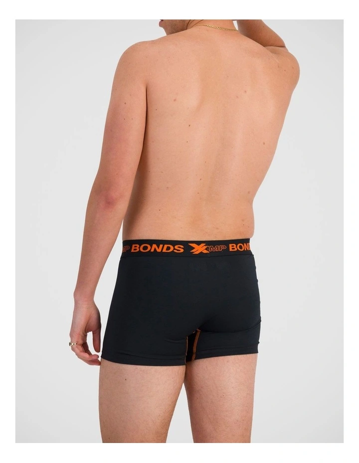X-Temp Micro Trunk 3 Pack in Nu Black / Burnt Tangerine, Sorority Blues, Fresh Foam image 3
