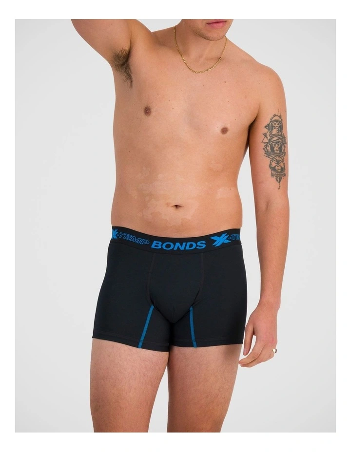 X-Temp Micro Trunk 3 Pack in Nu Black / Burnt Tangerine, Sorority Blues, Fresh Foam image 6
