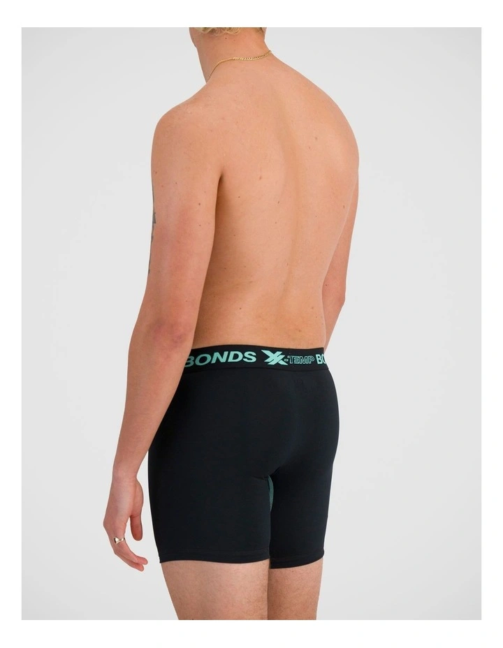 X-Temp Micro Mid Trunk 3 Pack in Nu Black / Fresh Foam, Sorority Blues, Burnt Tangerine image 3