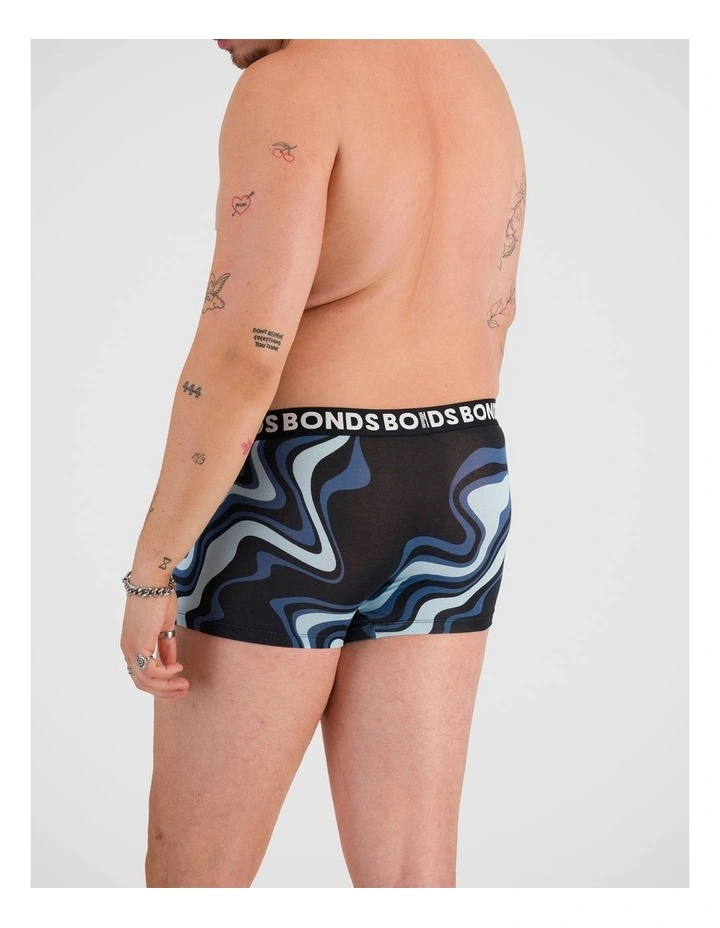 Classic Trunk 3 Pack in Marble Wave, Nu Black / Blair Blue, Nu Black image 3