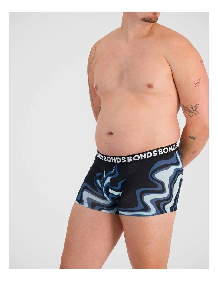 Classic Trunk 3 Pack in Marble Wave, Nu Black / Blair Blue, Nu Black image 4