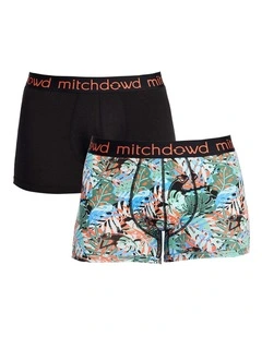 2 Pack Chameleon Camo Bamboo Trunks