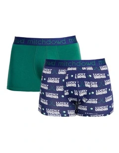 2 pack Lucky Undies Bamboo Trunks