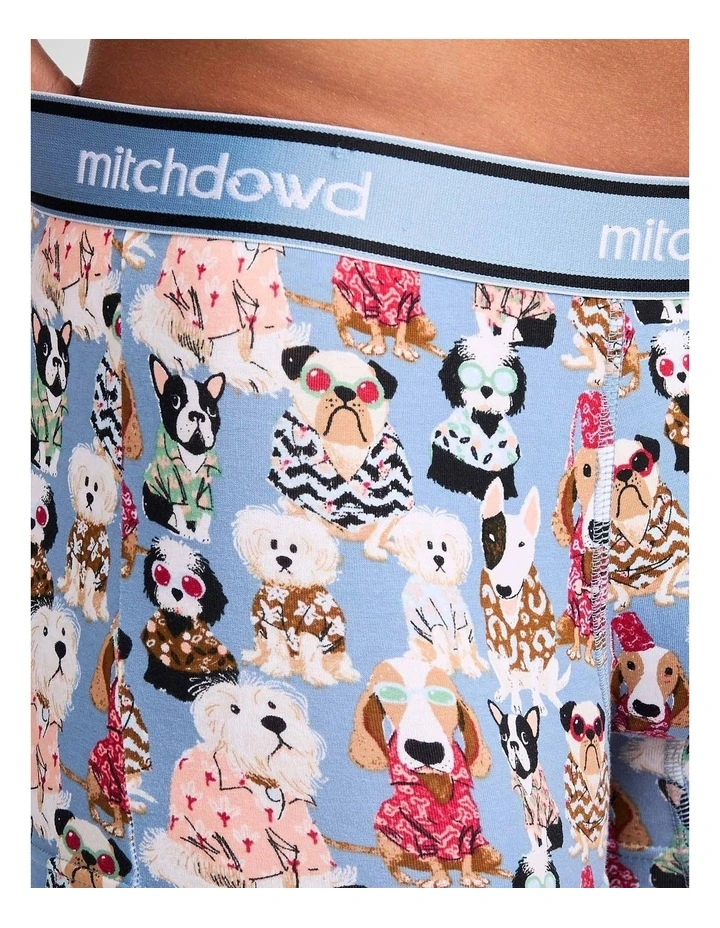 3 Pack Shirty Dogs Cotton Trunks image 6