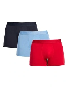3 Pack Plain Bamboo Trunks
