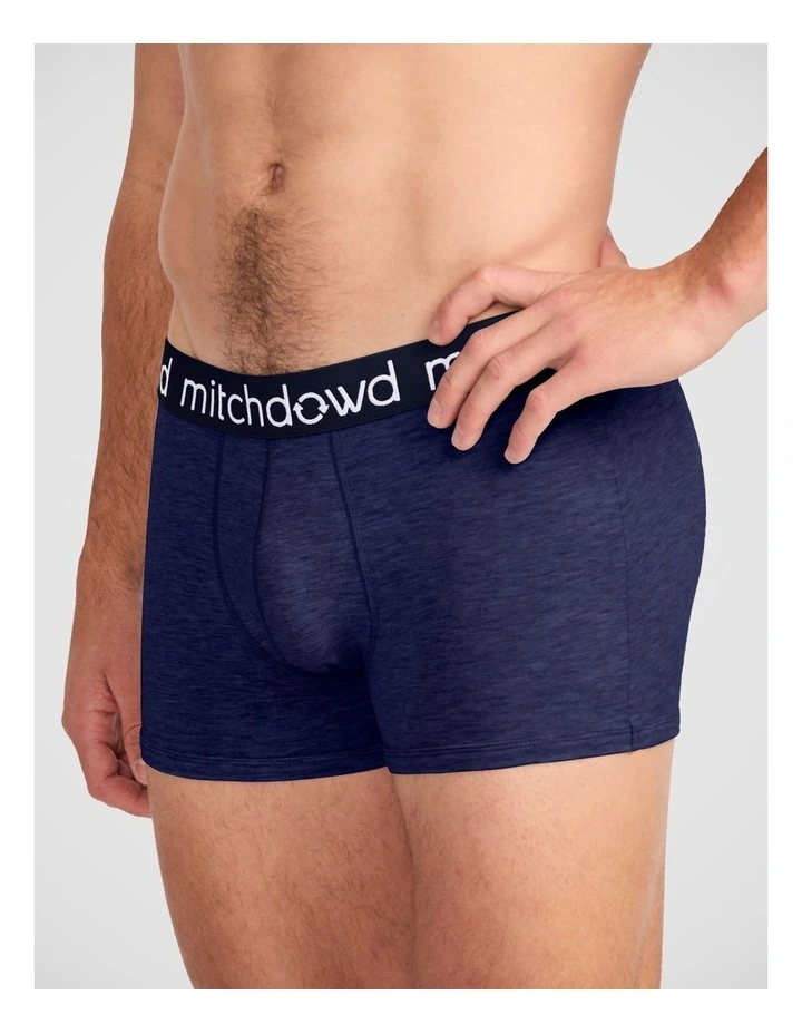 3 Pack Plain Bamboo Trunks image 4