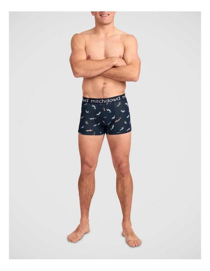 Walk the Dog Mens Bamboo Trunk & Sports Bag Gift Box image 4
